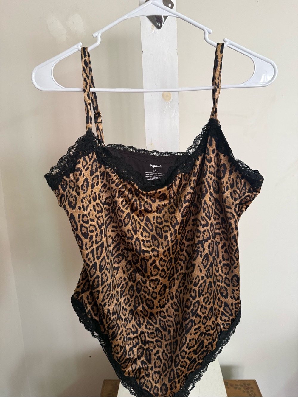 NWT Popilush Leopard Bodysuit